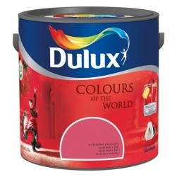 Farba do ścian i sufitów Dulux Kolory Świata- Malinowa Granada 2.5L