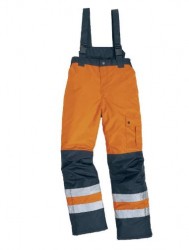  Spodnie ostrzegawcze FARGO HV Pomarańczowy fluorescencyjny