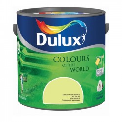 Farba do ścian i sufitów Dulux Kolory Świata- Zielona Orchidea 2.5L