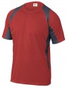 Koszulka-Delta-plus-BALI-kolor--Czerwono-szary