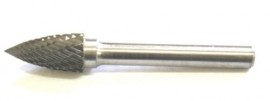 Frezy pilnikowe ostrołukowe Arcoff typ G (Delta) RG-1625x06