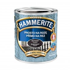 Hammerite Prosto Na Rdzę - efekt młotkowy Szary 0,7 L