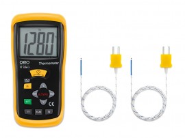 Termometr profesjonalny z podwójną sondą FT 1300-2